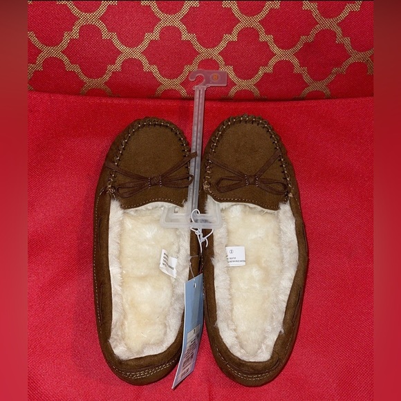 CAT & JACK CHESTNUT/CADI SLIPPERS - Picture 2 of 6